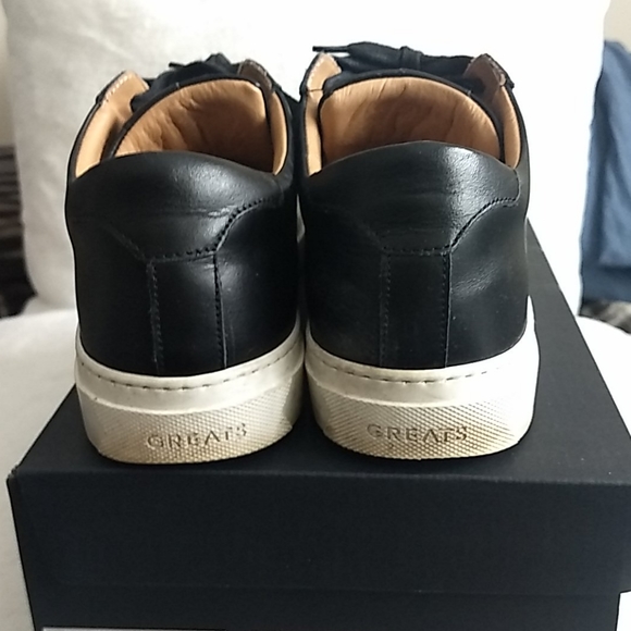 Greats Nero Leather Sneakers - Picture 3 of 5
